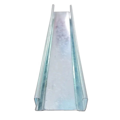 Guter Preis Galvanisierte oder bemalte Trockenwand Trennwände-Stud-Spur Einfache Installation mit Trockenwand-Schraubbreite 50 mm-150 mm Online