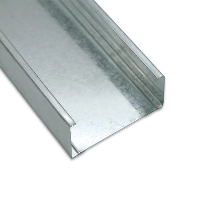 Guter Preis Flexible Trockenwand Schraube Installation Metall Stift und Spur angepasste Länge Leichtstahl Trockenwand Spur Online